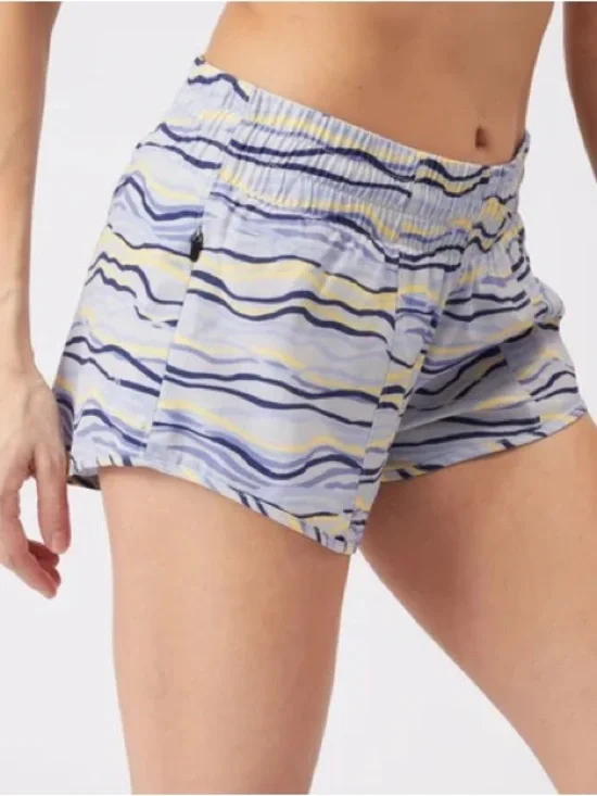 rabbit Women's Feelin' Fine 2.5" Short Making Waves Size SM - Picture 1 of 5